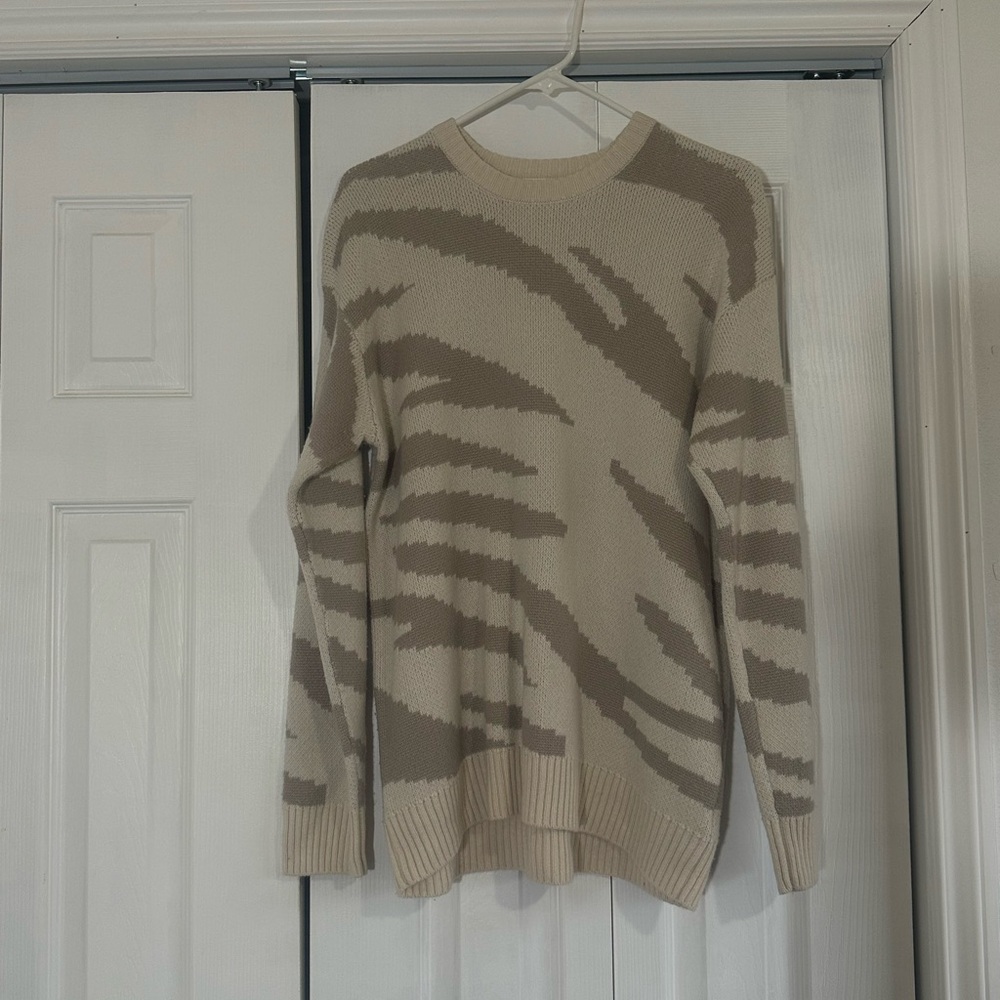 Zebra print Splendid Lana Sweater